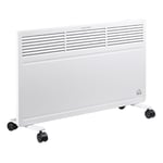 Portable Electric Convector Radiator Heater - Freestanding & Wall-Mounted Warmth