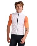 2XU Men's Aero Cycle Gilet White/White Reflective XL