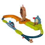 Thomas & Friends Fisher-Price Thomas et ses Amis, Coffret de train motorisé, Locomotive et Circuit de Piste de 4 mètres, à collectionner, Jouet Enfant , Dès 3 ans, HMB93