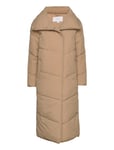 Vilouisa L/S New Padded Long Coat/Pb Beige Vila