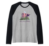 PINK FLOYD ATOM MOTHER HEART PYRAMID Raglan Baseball Tee