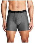 Under Armour Men's Tech 6-inch Boxerjock 1-Pack, Castlerock Solid, Large, Castlerock Solid, L