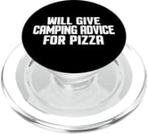 Le camping-car amusant donnera des conseils de camping pour la pizza PopSockets PopGrip pour MagSafe