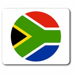 Computer Mouse Mat - South Africa Pretoria Flag Office Gift #9121