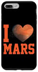 iPhone 7 Plus/8 Plus Planet Martian I Love Mars Heart Case