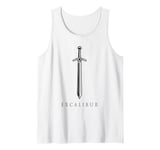 Excalibur The Legendary Sword in the Stone of King Arthur Tank Top