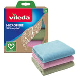 Lot de 3 chiffons Vileda en microfibre