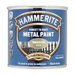 Hammerite Smooth Gold Paint 250ml Metal Direct To Rust Protection Quick-Drying