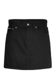 Calvin Klein Jeans Hero High Rise Mini Skirt Svart