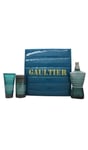 JEAN PAUL GAULTIER LE MALE GIFT SET 125ML EDT + 50ML A/S BALM + 75G DEO STICK