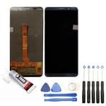 VITRE TACTILE +  ECRAN LCD  POUR HUAWEI  MATE 10 PRO 6.0" BLEU + OUTILS + COLLE