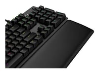 Logitech Gaming G513 - Clavier - backlit - USB - International US - commutateur : GX Brown Tactile - carbone