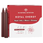 Gelée Royale avec Maca et Ginseng. Obtenir une Énergie Maximale. Guarana et Vitamine C. Renforce le Système Immunitaire et Combat la Fatigue. 20 Ampoules. Goût Orange. N2 Natural Nutrition