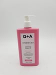 Q+A Vitamin A.C.E Cleansing Shower Oil for Nourishing Body Care, a Blend of Vita