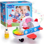 Wow! Stuff Peppa Pig Toys Clever Plane Pre-school Learning Interactive Toy