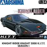 KNIGHT RIDER 2000 K.I.T.T. SEASON I TV 1:24 Pontiac Firebird KR-01 AOSHIMA 06320