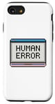 Coque pour iPhone SE (2020) / 7 / 8 Erreur humaine Rétro Glitch Esthétique human error window