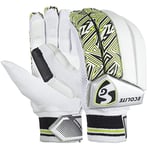 SG Gants de Cricket Ecolite | Multicolore | Taille : XS Junior | pour Batteur droitier