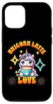 Coque pour iPhone 13 Licorne Latte Love - Passionné de café fantastique