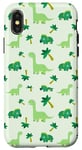 Coque pour iPhone X/XS "Midnight Dinosaur Land MagSafe Case avec contrôle de la caméra"