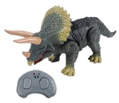 Dinosaure Triceratops télécommandé de 25 cm  - MGM Jouets