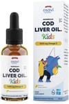 Osavi - Norwegian Cod Liver Oil Kids, 1000mg Omega 3 (Lemon) - 50 ml.