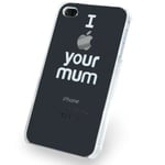 Apple iPhone 4 Transparent Custom Covers