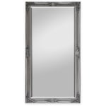 Casa Chic - Miroir mural - wembley by Blumfeldt - bois véritable - 140 x 75 cm - argent