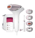 Philips Lumea IPL Hair Removal 8000 Series - Hair Removal Device with SenseIQ Technology, 4 Attachments (BRI949/00)