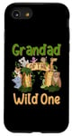 Coque pour iPhone SE (2020) / 7 / 8 Grandad Of The Wild One Zoo Famille Safari Jungle