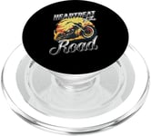 Heartbeat Of The Road Moto Chopper Tour PopSockets PopGrip pour MagSafe