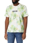 Levi's Men's Ss Relaxed Fit Tee T-Shirt, Headline Logo AOP, S