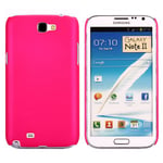 Samsung Hard Shell (Kuuma Pinkki) Galaxy Note 2 Suojakuori Pinkki