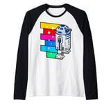 Star Wars R2-D2 Rainbow Run Raglan Baseball Tee