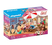 PLAYMOBIL DreamWorks Spirit Untamed 70696 Miradero Candy Stand, for Children Ages 4+