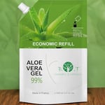 Pure Aloe Vera Gel After Sun Face Care Natural Economic Refill Health 1000ml