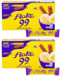 Ice Cream 99 Flake - Cadbury Flake 99 Chocolate Bar 14 Bars - Pack of 2