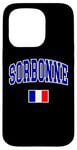 Coque pour iPhone 15 Pro Sorbonne Drapeau Collégial District Administratif de Paris