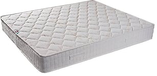 King of Dreams Matelas 140x190 - Très Ferme - Hauteur 15 cm - âme 100% polyuréthane Poli lattex Indéformable -Garanti 5 Ans - Tissu Non Feu Ignifuge (140_x_190_cm)