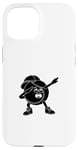 Coque pour iPhone 15 Joueur de tennis drôle pour homme Dab Dance Tennis