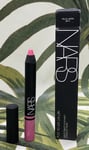 NARS Satin Lip Crayon Pencil Shade Villa Lante  9214 Pink Full Size Damaged Box