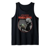 Star Wars The Mandalorian Mando and the Child Retro Tank Top