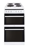 Amica AFS5500WH White 50cm Double Oven Electric Cooker RRP £399