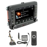 7 Inch 2din Carplay Android-auto Radio Bilstereo Bluetooth Mp5 Player 2usb för /golf // - Perfet