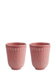 Daisy Mug 2-Pack Pink PotteryJo