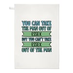 Personalised You Can Take The Man Out Of Tea Towel Funny Birthday Friend