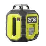 Ryobi - Laser 360° rouge - portée 20 m - précision +/- 0,5 mm - Livré avec une pochette et 2 piles - RB360RLL