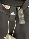 Adidas Boys Climate Top Black Age 7-8 Years New  Tags Short Sleeved