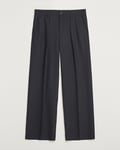 Filippa K Wide Wool Trousers Black