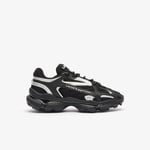 Lacoste Womenss L003 Trainers in Black Leather (archived) - Size UK 5